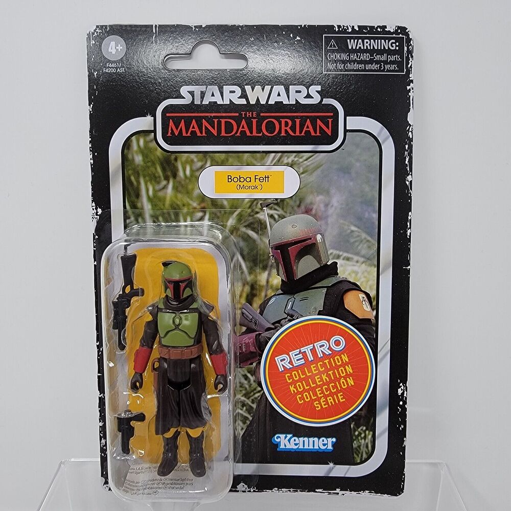 Star Wars The Mandalorian The Retro Collection Boba Fett Morak 2022 NEW